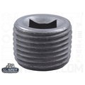 G.L. Huyett Pipe Plug, 1/2", Square Socket, Low Carbon PP-0500D31-LCPL